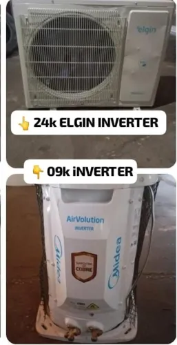 Condensador 09 e 24 mil btus inverter