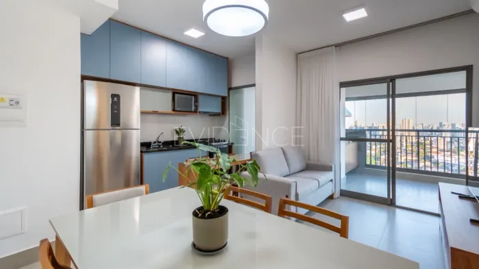 Apartamento novo, mobiliado, para locação no Tatuapé