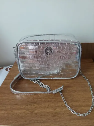 Bolsa prateada - Nova