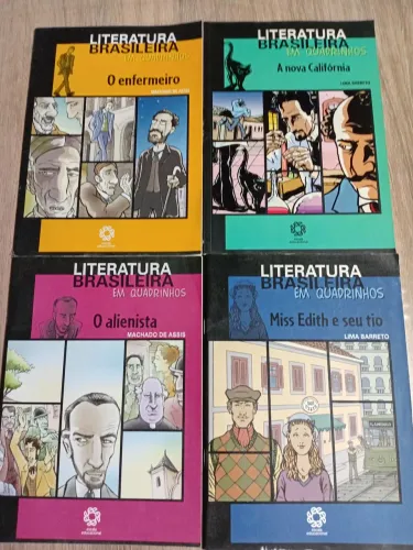 LITERATURA BRASILEIRA 4 LIVROS
