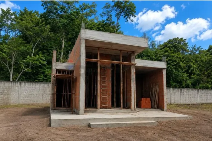 Casa em condomínio com 107 m², 3 dormitórios, sendo 1 suíte, ambientes integrados, piscina
