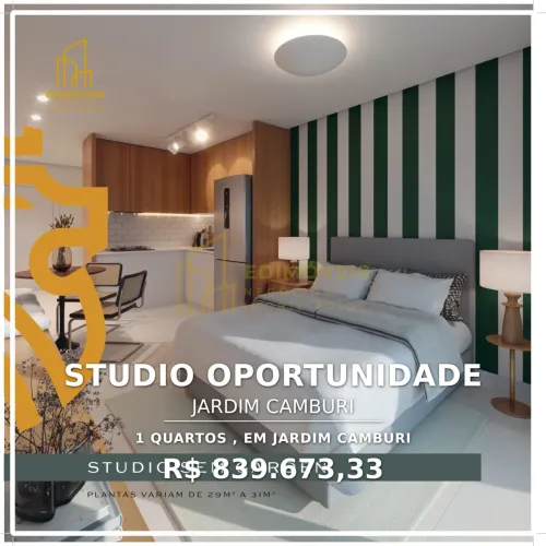 Studio Inteligente em Jardim Camburi: Ideal para Jovens Profissionais