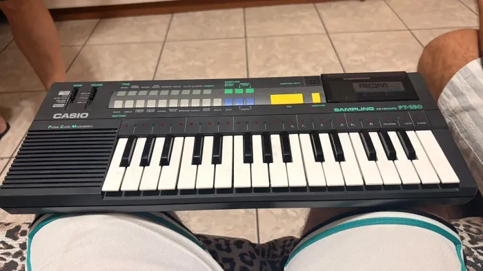 Teclado musical casio PT 280 mini 1988 Raro