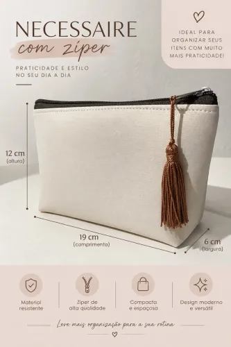 Necesserie Lembrança para aniversário ou mimos para clientes