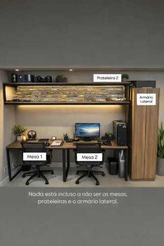 Escritório - Mesa de Trabalho