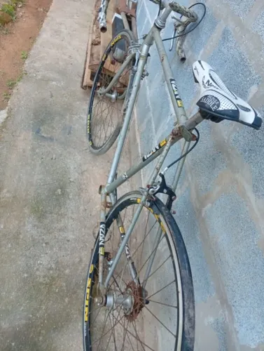 Bicicleta Peugeot 10 Vintage + Rodas Vzan Spin (Projeto Fixa / Restauro)