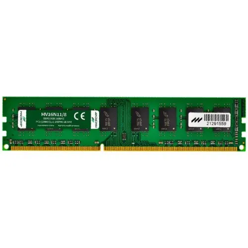 Memória 8GB DDR3 1600MHz Macrovip CL11 UDIMM, MV16N11/8