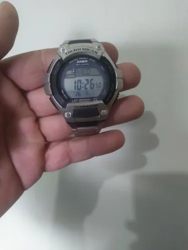 Relógio casio solar