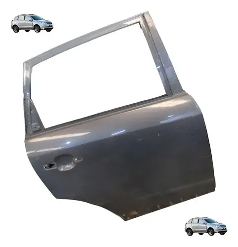 Porta Traseira Captiva Sport 3.6 V6 2008 A 2014 Traseira Direito Cinza
