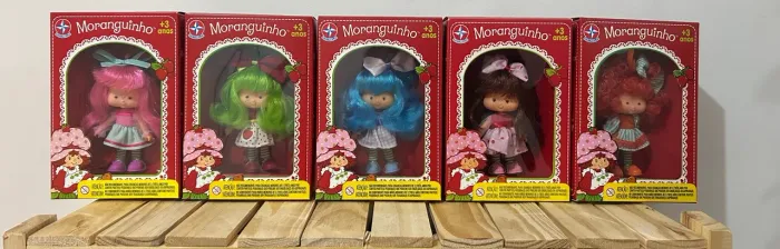 Coleção linda da moranguinho