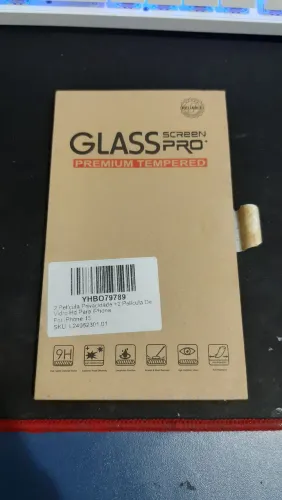 Kit 4 películas de vidro IPhone 15 (2 normais e 2 privacidade)
