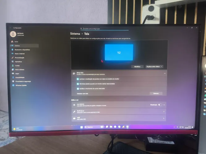 Monitor HQ 24 polegadas 160hz curvo