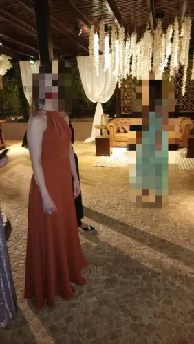 Vestido terracota