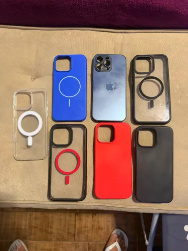 CAPAS CELULAR P/ IPHONE 16 PRO MAX 07 CAPAS EXCELENTE ESTADO!