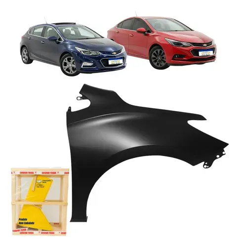 Paralama Chevrolet Cruze 2017 18 19 20 21 22 2023 Novo L.d