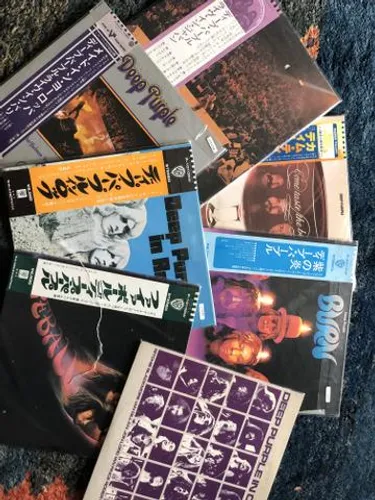 Discos de vinil prensagem Japonesa