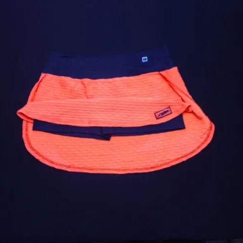 Saias fitness com shorts embaixo tamanho P