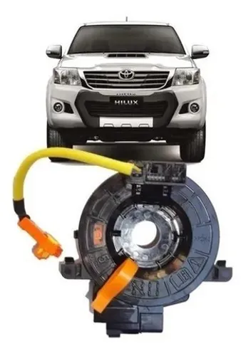 Eletricway - Cinta Airbag Toyota Hilux / Srv / Sw4 2005 à 2015 - S/ Controle De Som