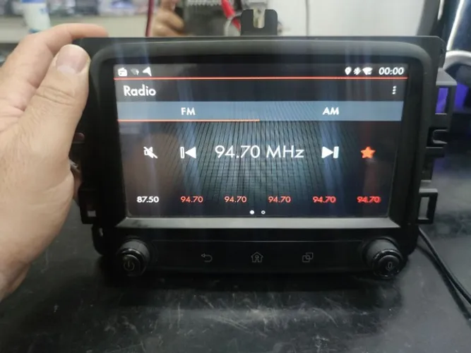 Central multimidia Fiat Toro ranch original 7" usado