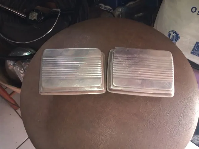 Cinzeiro aço inox original opala caravan 