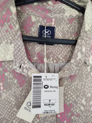 Vestido Hering, novo, com etiqueta, tamanho P.