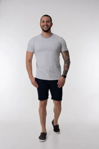 Cotton Masculina Listrada