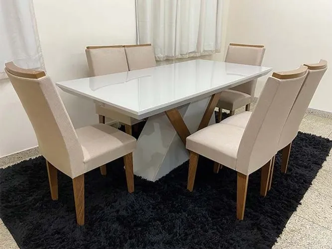 MESA 6 LUGARES SUPER DESIGN CONFIRA AL!!