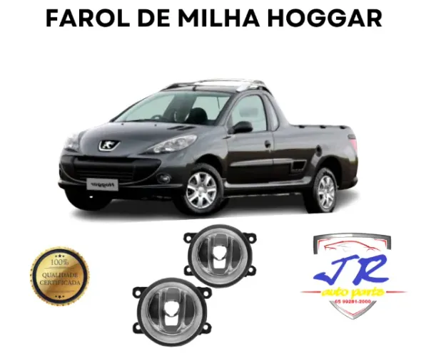 Par Farol de Milha Auxiliar Peugeot Hoggar 2011