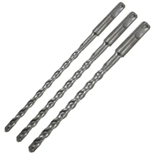 Kit Broca Sds Plus Concreto 8mm 10mm 12mm x 210mm 3 Peças Lotus
