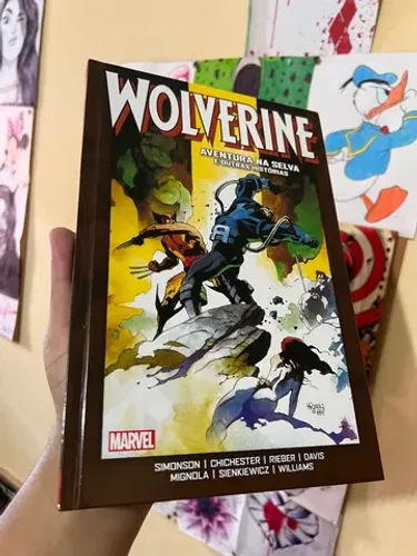 Wolverine aventura na selva e outras histórias capa dura
