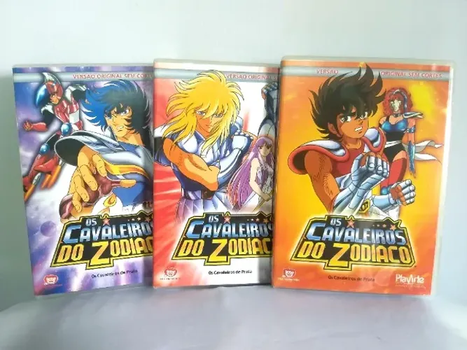 Dvd Os Cavaleiros Do Zodíaco Box 2 - Cavaleiros de Prata