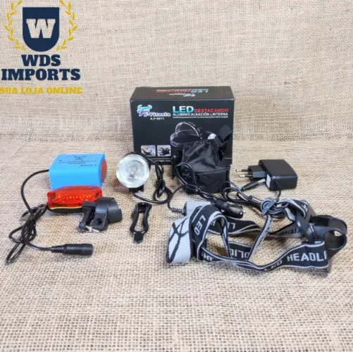 Lanterna Farol Bicicleta