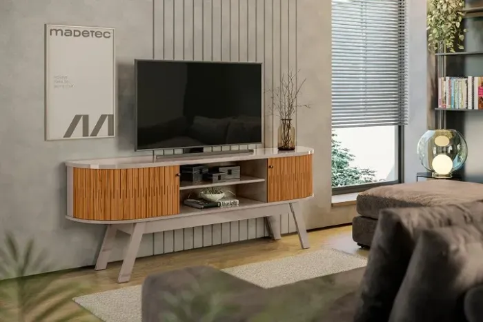 Bancada Valencia Fendi.Naturale Até 12x - Frete Grátis