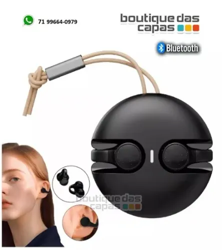 Fone de Ouvido Bluetooth sem fio de Condução Óssea PEI-P751 resistentes ao suor