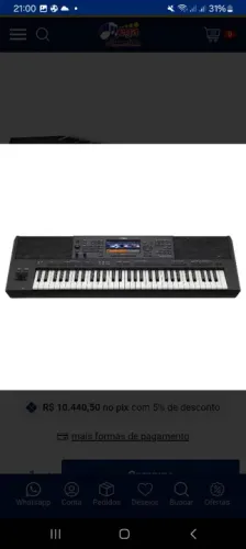 TECLADO YAMAHA ARRANJADOR PSR-SX700