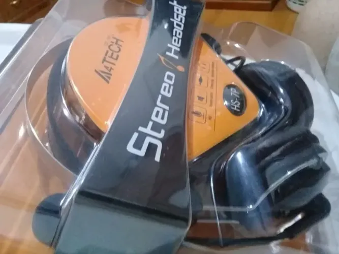 Headset A4tech HS-7P estéreo.
