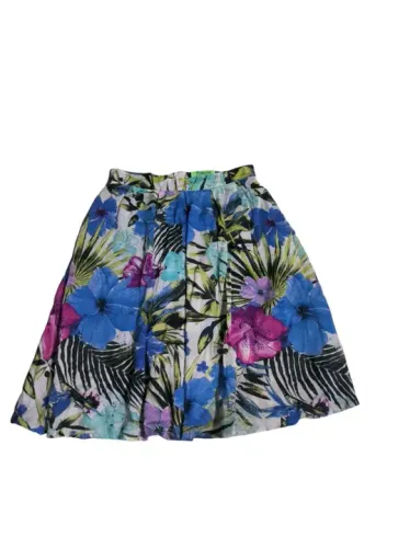 Saia floral estampada P