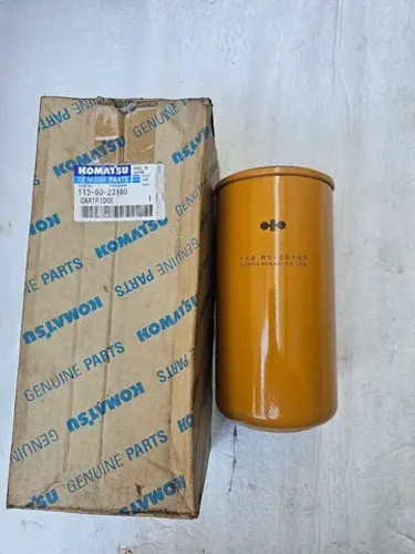 Trator esteira escavadeira komatsu filtro hidráulico original 1136023160