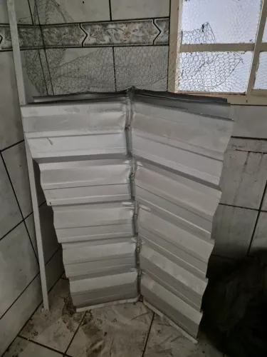 Telha cumeeira zinco