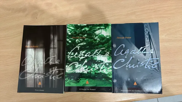 Coleção 3 livros da Agatha Christie