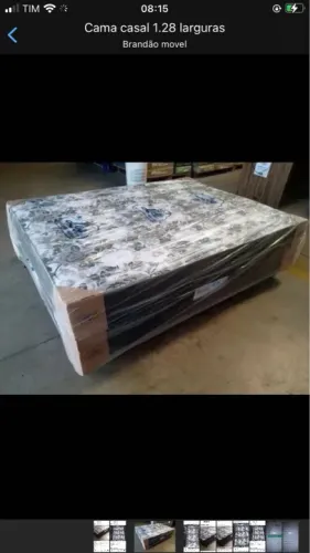 Cama de casal apenas 380,00