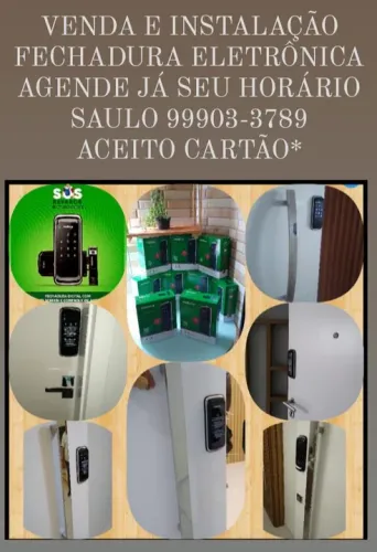 INSTALAÇÃO FECHADURA ELETRÔNICA