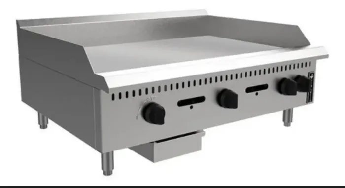 Chapa para hamburgueria em inox linha prime - marca venâncio - promoção