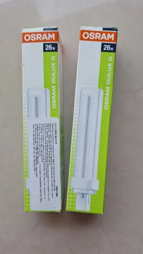 Lâmpadas fluorescentes compactas OSRAM 26W