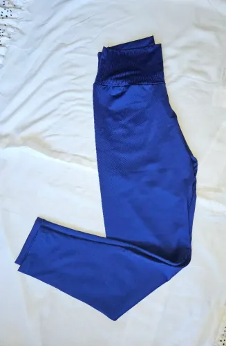 Calça Legging Azul - tamanho P/M