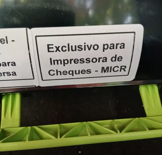 Toner MICR magnético para cheque lexmark ms 610