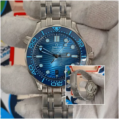 RELÓGIO OMG SEAMASTER PROFISSIONAL DIVER 300 AZUL