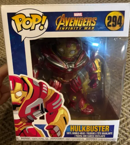 Funko Pop Hulkbuster Infinity War 6 Polegadas #294