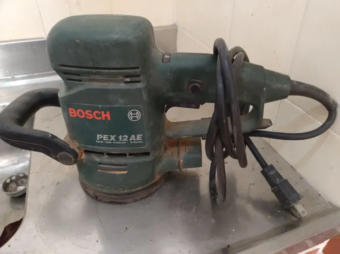 Lixadeira orbital Excêntrica Bosch Profiss 3310 Pre 12ae 110v 400w