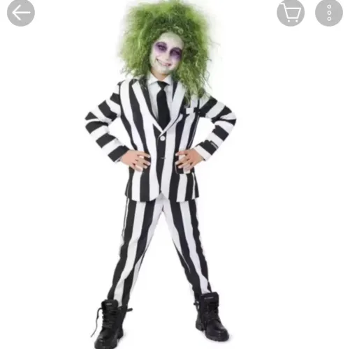 Fantasia infantil Beetlejuice 4 anos